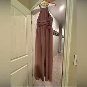 Vintage Mauve Girls Dress